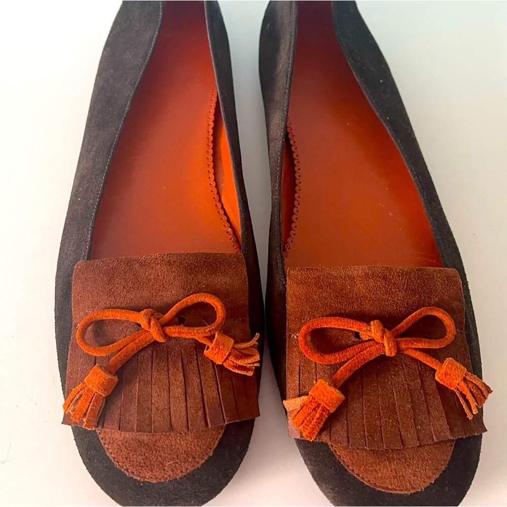DELMAN Suede Loafers